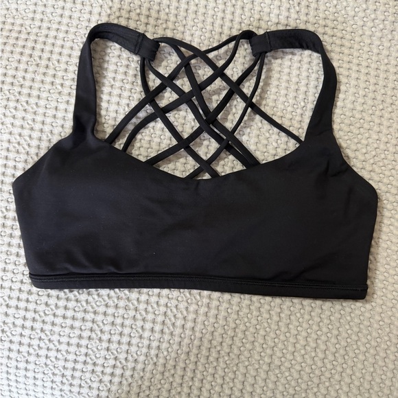 lululemon athletica Other - Lululemon Free to Be Wild Sports Bra – Black | Size 6